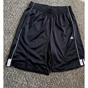 Vintage Adidas Dazzle Basketball Shorts Shimmer Shiny Black Size Large L